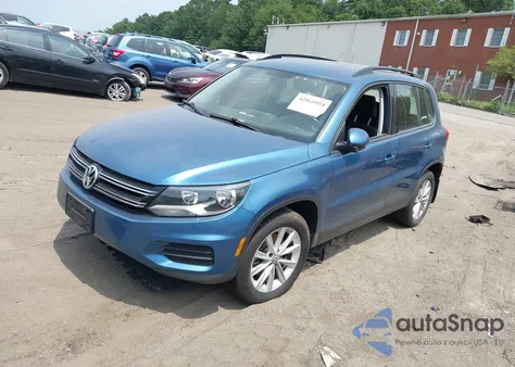 2017 Volkswagen Tiguan 2.0T/2.0T S z USA, uszkodzony, nr VIN WVGBV7AX7HK047472